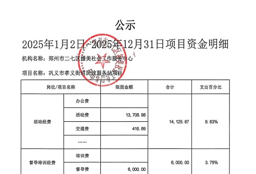 ������Т��ֵ���������վ2025��1��2��2025��12��31����Ŀ�ʽ���ϸ